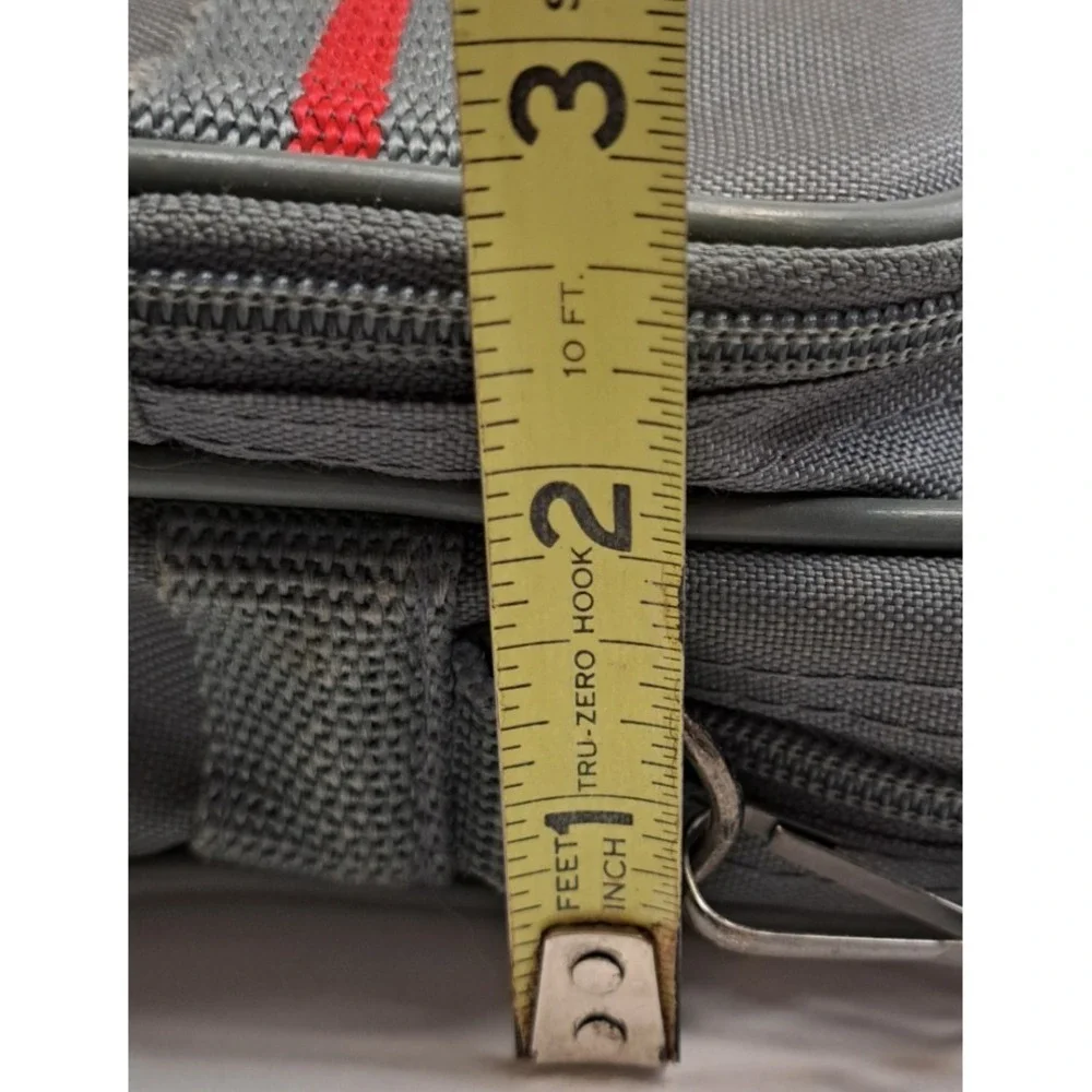 Vintage Coastar Camera Bag Gray Pouch Zip Pockets Retro 7x4x3 in Photography